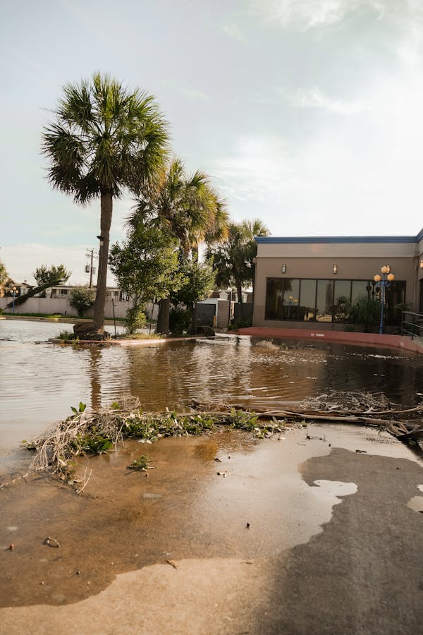 Water damage restoration example 2